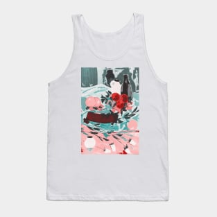 fruit wine oil painting Tank Top